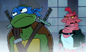 Tales of the Teenage Mutant Ninja Turtles S01E11 Leonardo Saddles Up