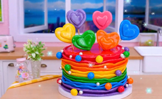 Satisfying Baking Miniature Best Of Rainbow Oreo Cake Recipe