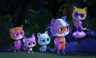 SuperKitties S03E10 The Glamping Glamsters - Trouble in the Jungle
