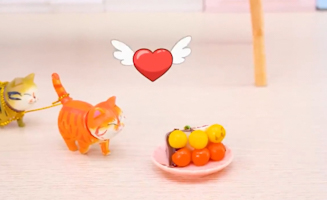 Satisfying Baking Miniature Kitkat Chocolate Cake - Best Mini Dessert Diy