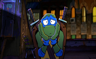 Tales of the Teenage Mutant Ninja Turtles S01E01 Leo Nardo Stands Alone
