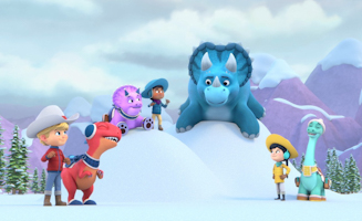 Dino Ranch S03E07 The Yeti Saurus Wiggle - Tooth Tango
