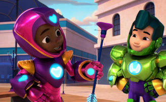 Iron Man and His Awesome Friends S01E16 The Tale of Hawkeye - Iron Sleepover