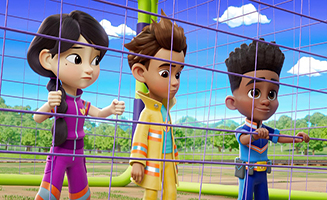 Firebuds S02E10 Waynes Trains and Automobiles - Jazzy Buds