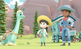 Dino Ranch S03E20 Good Ol Goliath - Quacks Nest of Friends
