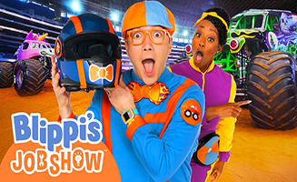 Blippis Job Show S01E02 Monster Jam Drivers