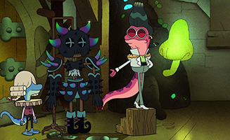 Amphibia S02E18 Bessie and MicroAngelo - The Third Temple
