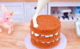 Satisfying Baking Miniature Watermelon Ice Cream Vs Kitkat Cake