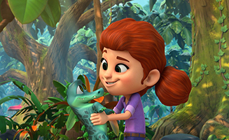 Dino Ranch - Island Explorers S01E04 Clara and the Baby Croc - Treasure Trouble