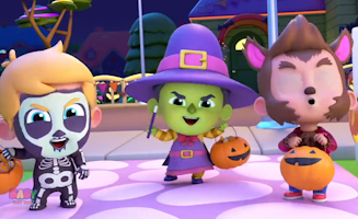 Ha Ha Its Halloween Night And Spooky Cartoon