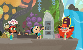 Ahoy Pirates S01E02 Dice Fish 1 - Clownfish 1 - Bat 1