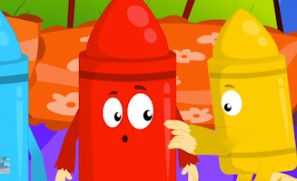 Five In The Bed Crayons