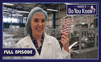 Maddies Do You Know S04E09 Road Sweeper And Paper Straw