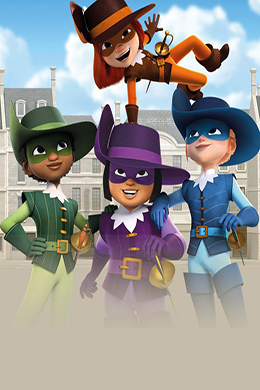 دانلود کارتون Die drei Musketiere زبان آلمانی