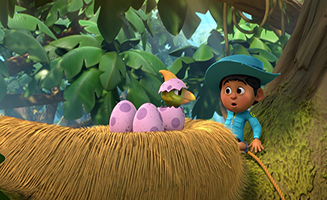 Dino Ranch - Island Explorers S01E03 Clover and the Copycat - A Sticky Situation
