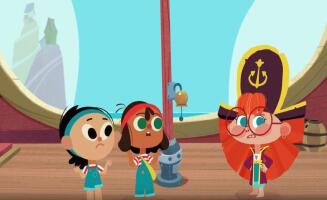 Ahoy Pirates S03E02 Flying Fish 1 - Seal 1 - Penguin 1