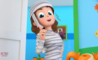 Five Little Monsters Jumping On The Grave