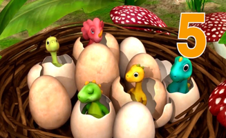 Dix Petits Dinosaures - Apprende A Compte