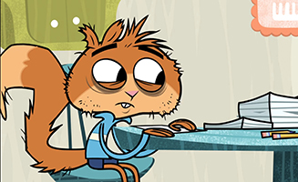 Scaredy Squirrel S03E06 Three Alarm Flyer - Driving Miss Davey