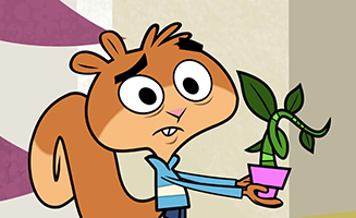 Scaredy Squirrel S02E03 Lean Green Fighting Machine - Nutters Almanac