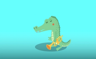 Splash Sie Das Krokodil