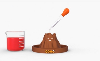 Education - Volcano Eruption Experiment