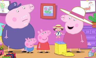 Lavion Miniature De Papy Pig
