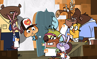 Scaredy Squirrel S01E12 There Is No I In Groceries - When Thugs Attack