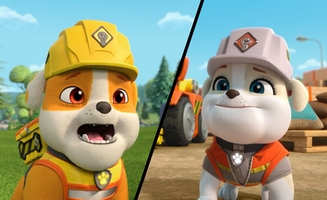 Rubble and Crew S02E16 The Crew Builds Mr. Ducky - Doo a Special Diving Board - The Crew Builds a Rainwater Tank