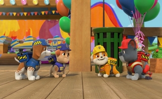 Rubble and Crew S02E15 The Crew Builds a Ferris Wheel - The Crew Builds a Farm Animal Yoga Space