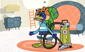 Scaredy Squirrel S02E02 Talented Mr.Peacock - Hiccup Hicdown In Balsatown