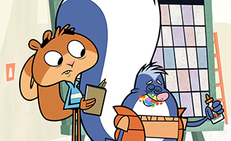Scaredy Squirrel S03E01 Adventures In Frogsitting - Straighten Up And Flu Right