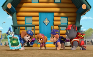 Rubble and Crew S02E11 The Crew and Skye Build a Mountain Lodge