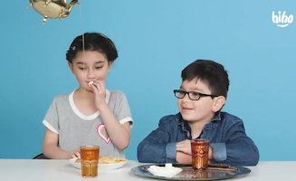 Kids Try Moroccan Food