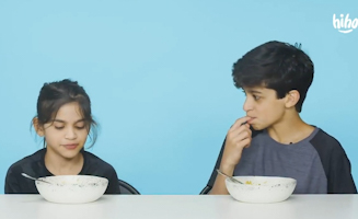Kids Try Iranian Food