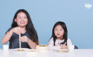 Kids Try Dim Sum