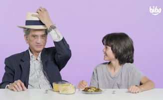 Kids Share Their Favorite Snack With Their Grandparents 3