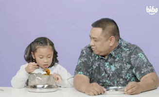 Kids Try Mres With Their Military Parents