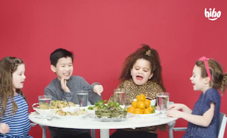 Kids Try Chinese New Year Food