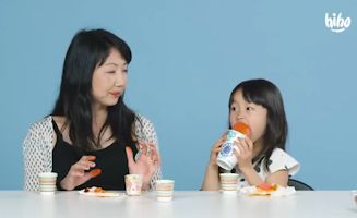 Suvi Tries Her Moms Favorite Childhood Snack