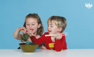 Kids Try Noodles From Around The World