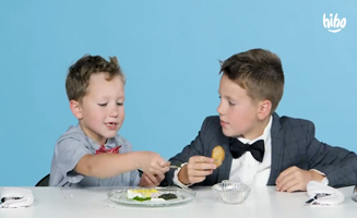 Kids Try Fine Dining
