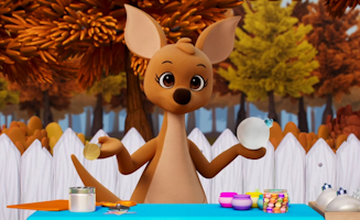 Me and Winnie the Pooh S02E10 Kanga Makes Christmas Ornaments