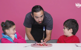 Kids Try All Pink Food