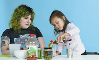 Kids Try Mocktails