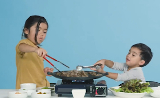 Kids Try Korean Bbq