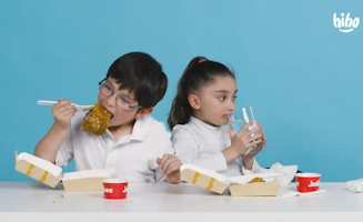 Kids Try Jollibee