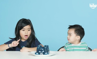 Kids Try Giant Food