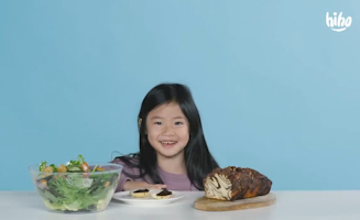 Kids Try Food From Classic Tv Shows - Spongebob Friends