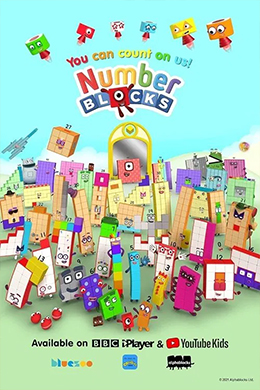 دانلود کارتون Numberblocks زبان فرانسوی